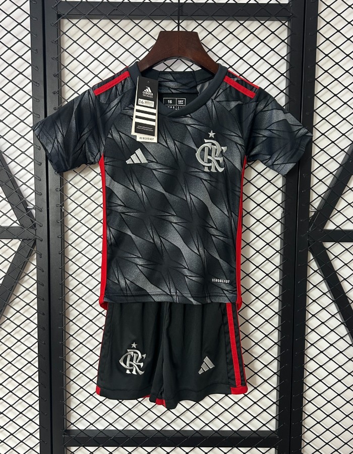 FLAMENGO UNIFORME 3 KIT INFANTIL - 24/25