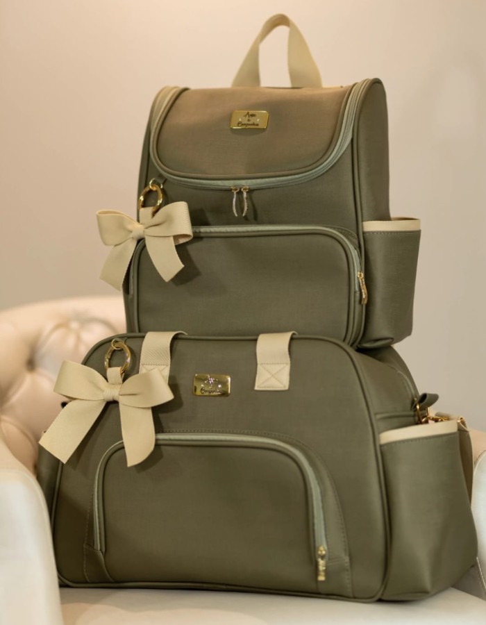CONJUNTO BOLSA E MOCHILA ELLEN LAÇO