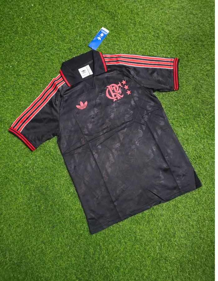 Camisa Flamengo Lifestyle PRETA 2025