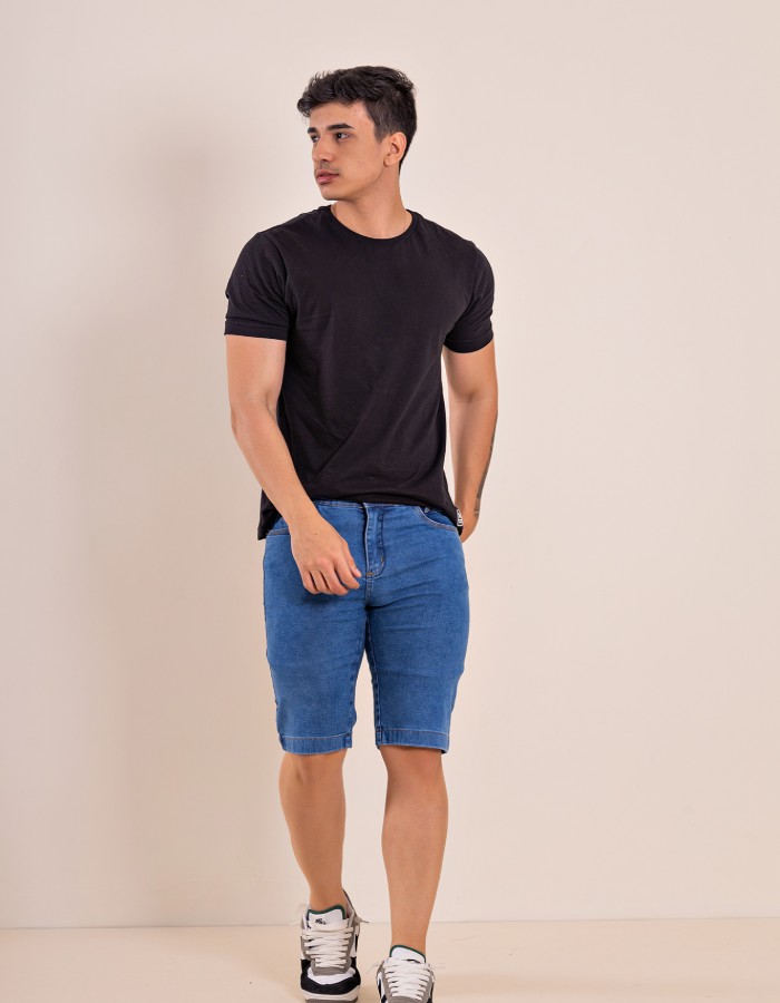 BERMUDA CLARA COM LYCRA MASC.