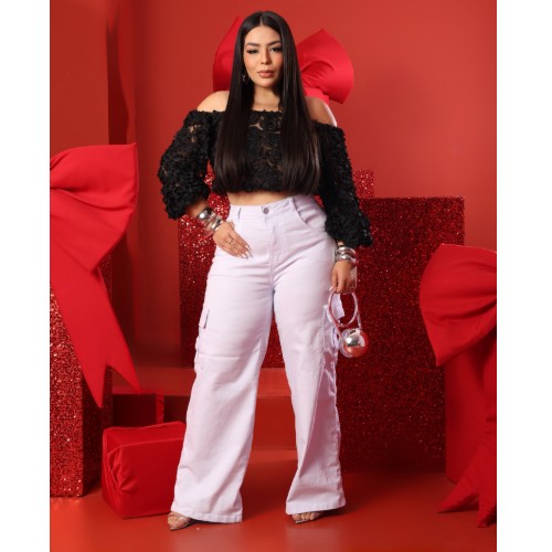 WID LEGG BOLSO CARGO BRANCA