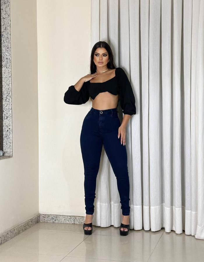 CALÇA SKINNE FEMININA