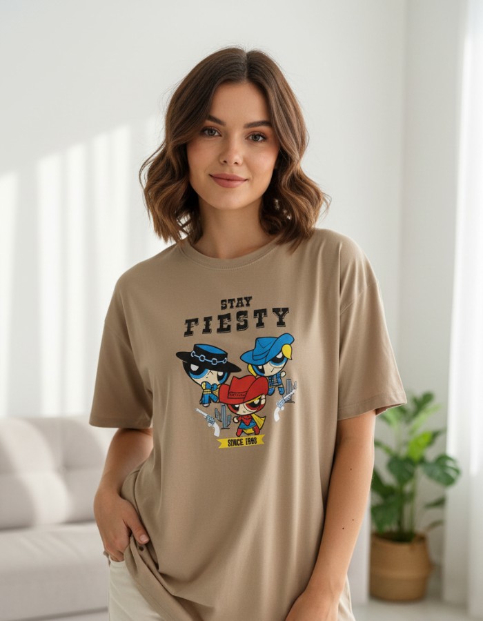 MAX T-SHIRT OVERSIZED STAY FESTY PROMO