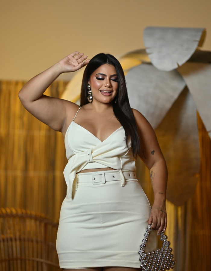 CONJUNTO C/ ALÇA DE STRASS 