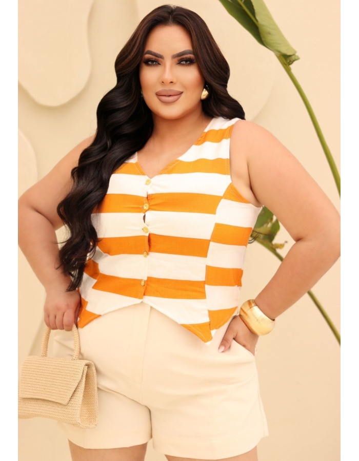 Colete Antônia c/ botões 