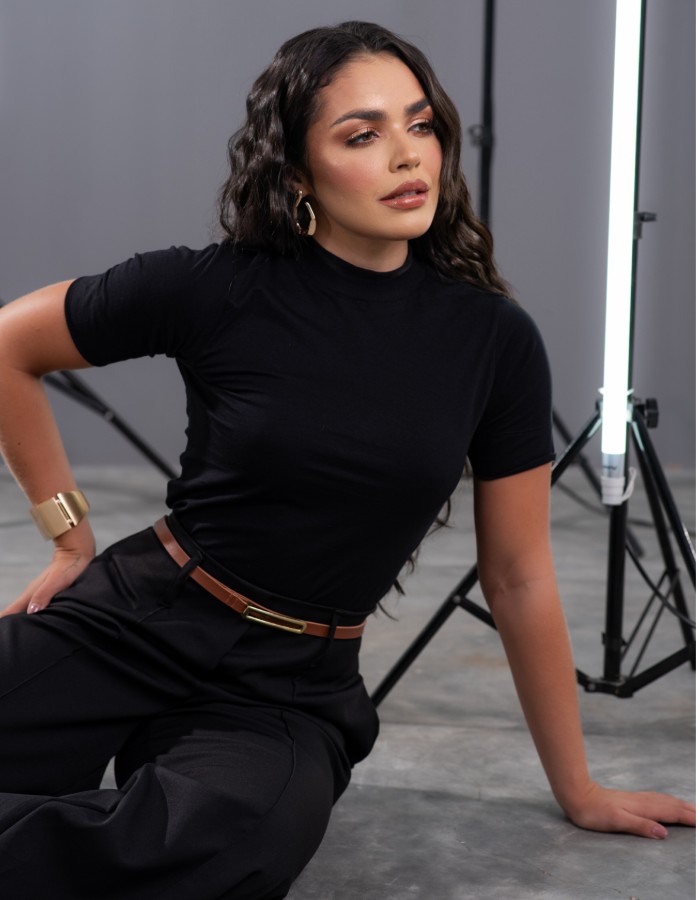GOLA ALTA ZARA FEMININO