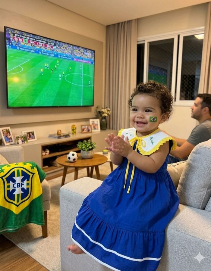 VESTIDO CAMILLE-VERSÃO BABY (SEGUNDA EDIÇÃO COPA 2026) - PRÉ VENDA PARA O ENVIO NO DIA 24.04.2026