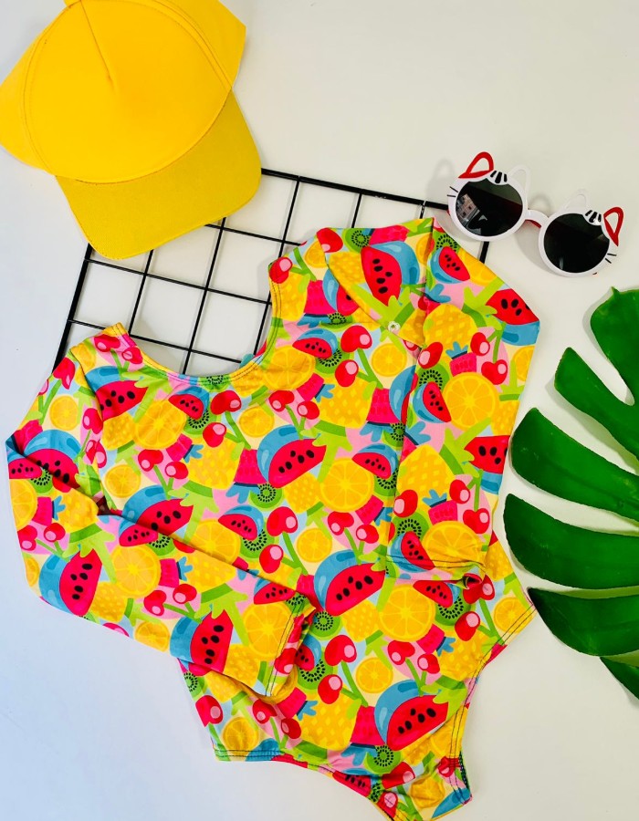 MAIÔ MANGA LONGA COM PROTEÇÃO UV