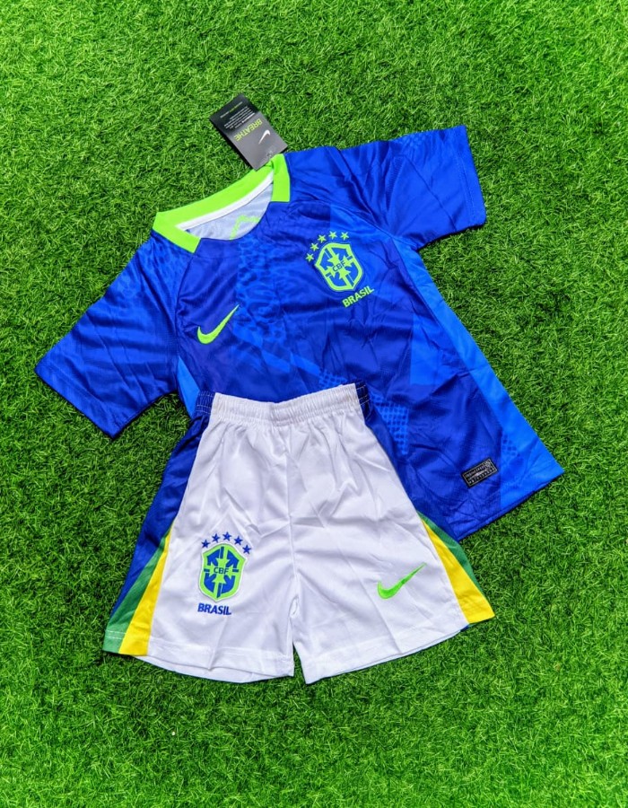 KIT INFANTIL SELEÇÃO BRASIL AWAY 2025