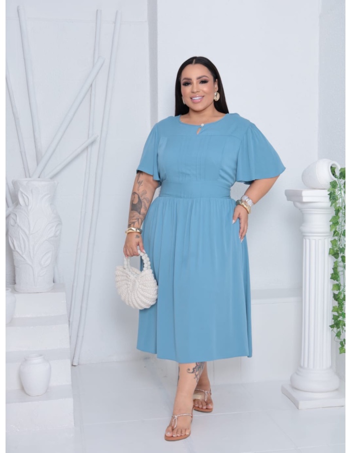 Vestido Plus Letícia 