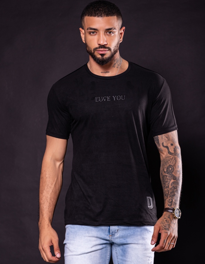 Camisa Suede amor e Ódio