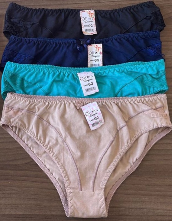 CAÇOLÃO COTTON DETALHE RENDA (GG)