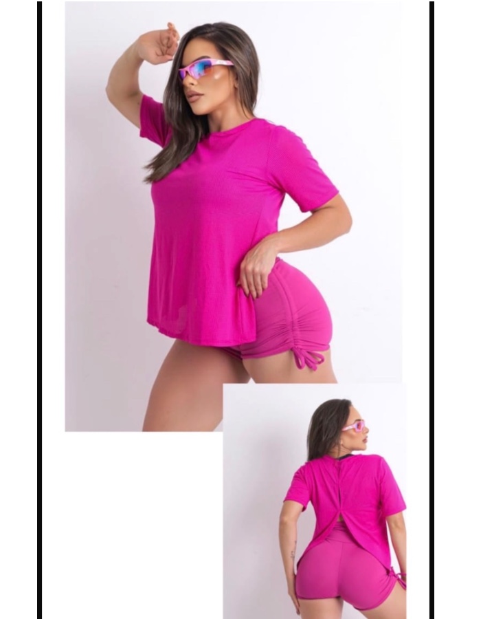 blusa plissada nas costas 