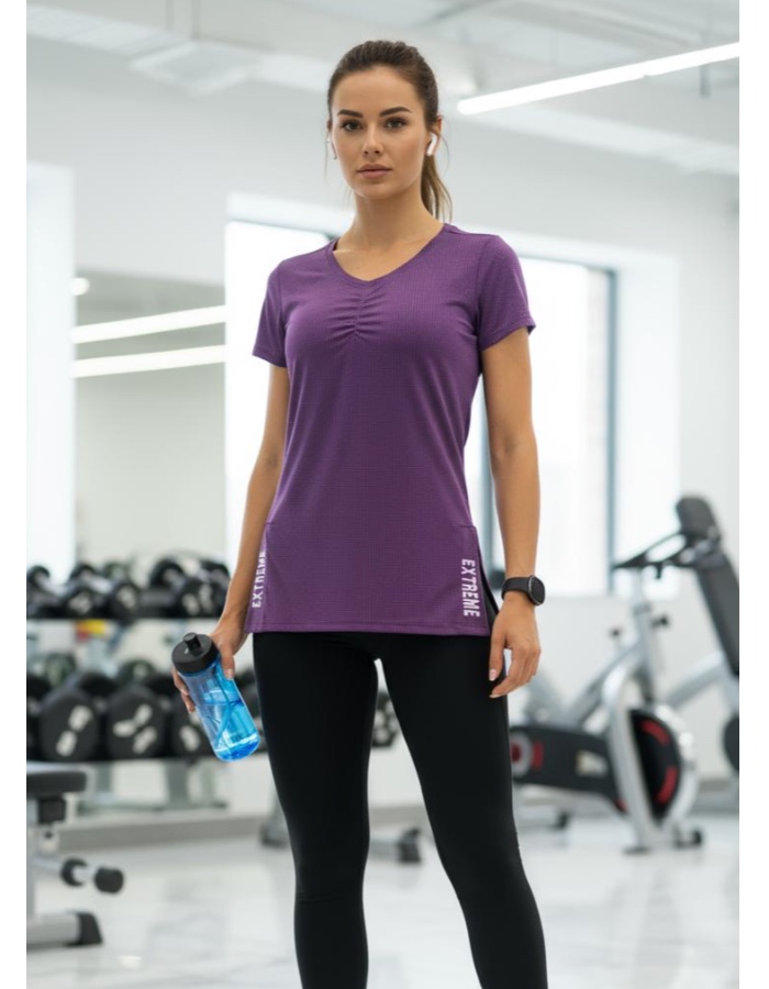 Blusa abertura lateral extreme 