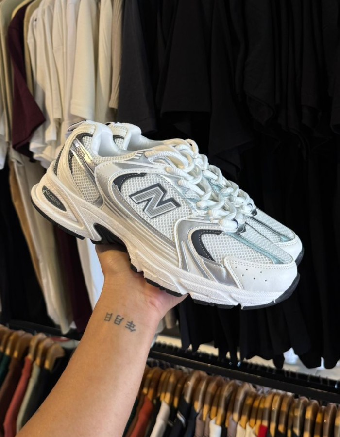 New Balance 530 branco\zinza 