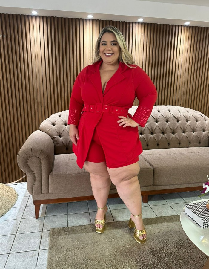 MACAQUITO BLASER BRILHO