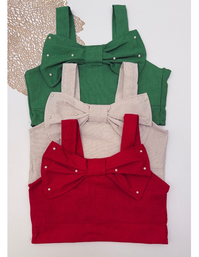 Top de Linho Pérola 