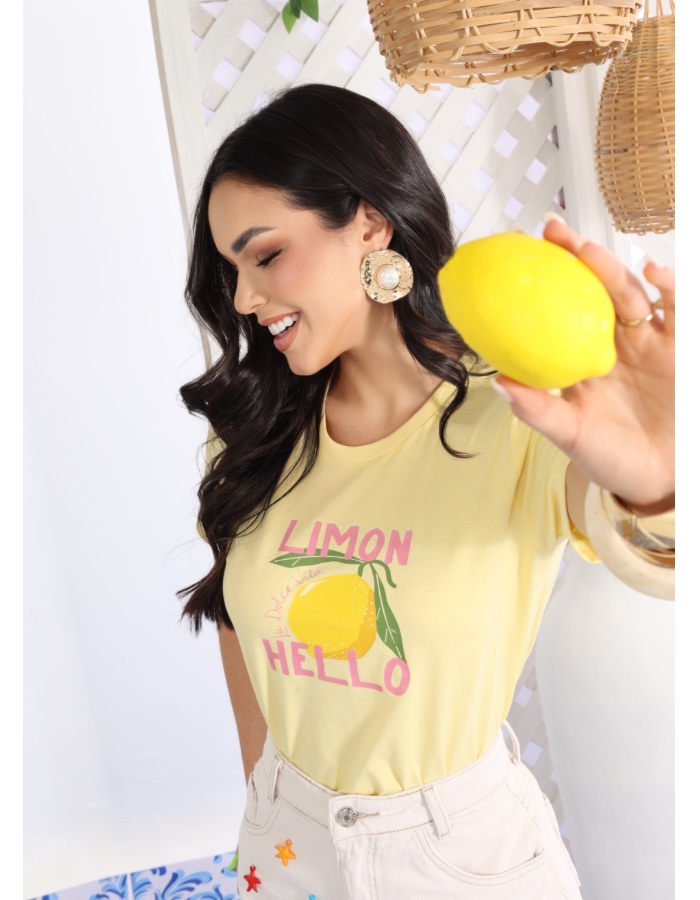 T-SHIRT LIMON HELLO