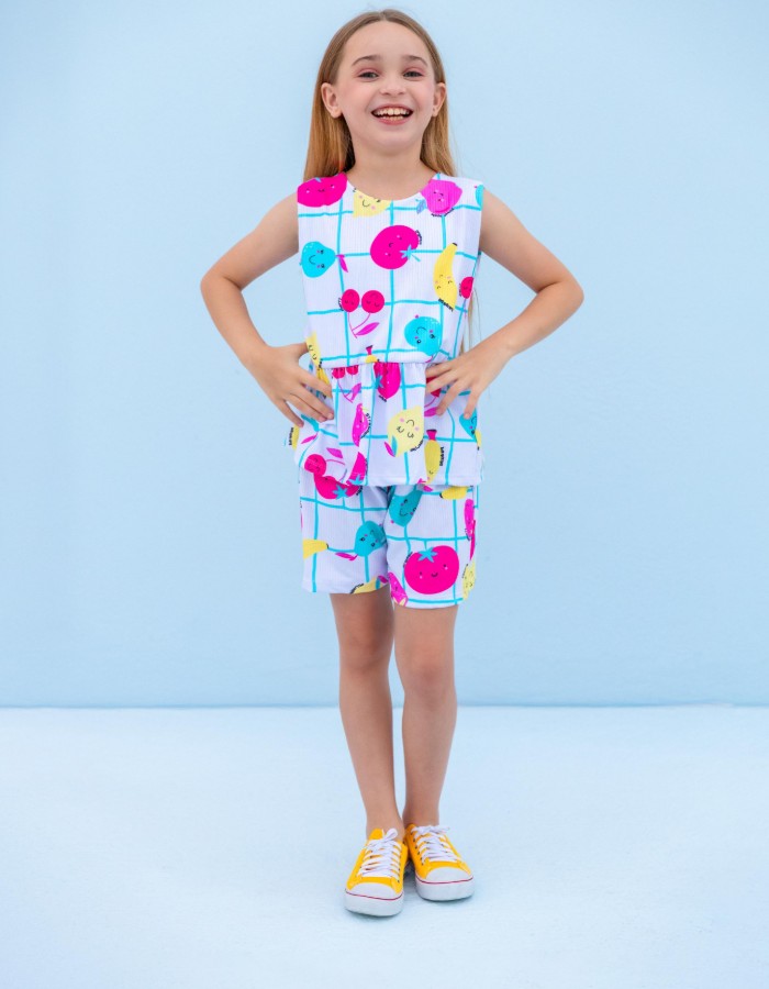 Conjunto Confort Mili 8,10 e 12 anos 