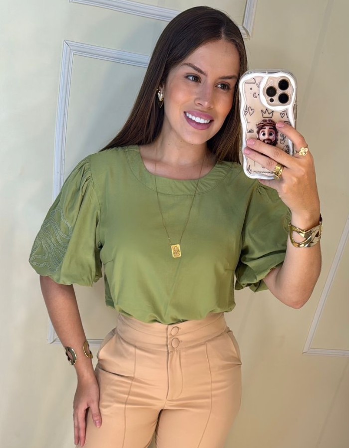 Blusa Manga Larga 