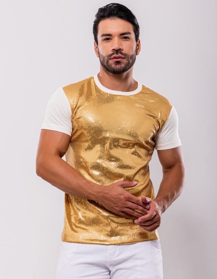 CAMISA REVEILLON PAETE 