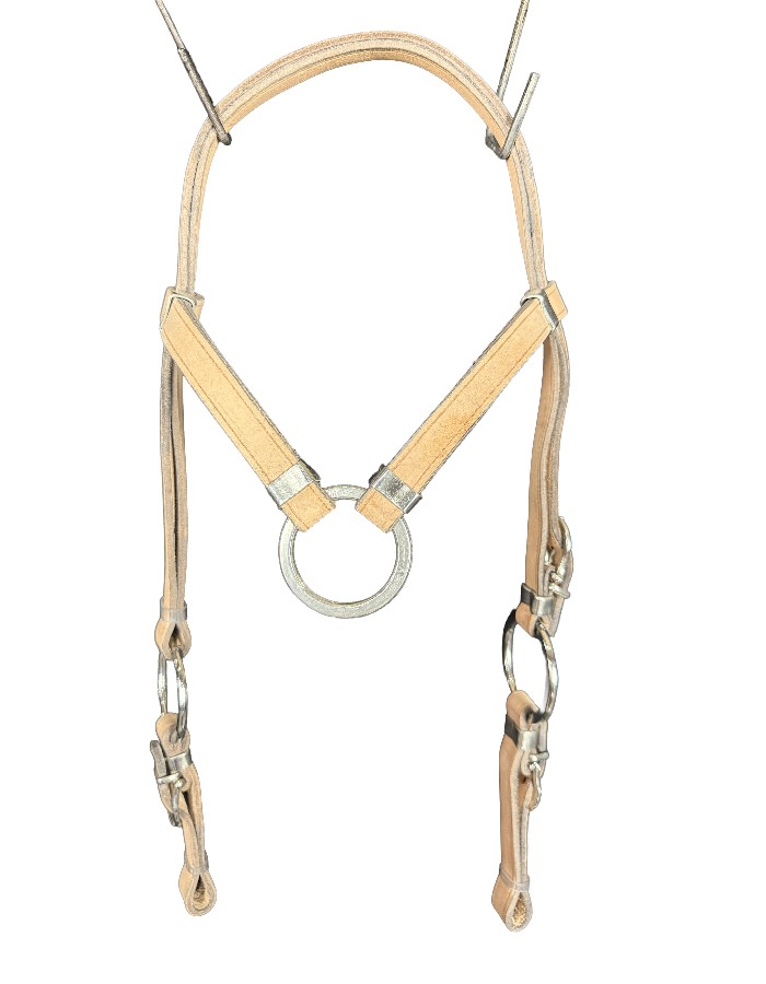 CABEÇADA PARA MULA 3 ARGOLAS 