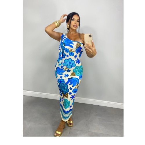 VESTIDO OMBRO AMARRAÇÃO