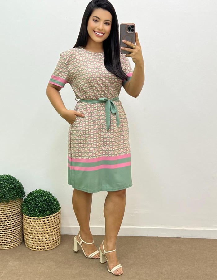 VESTIDO ESTILO BLUSÃO 