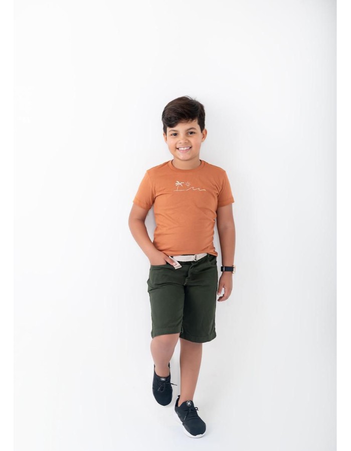 BERMUDA BRIM COM CINTO