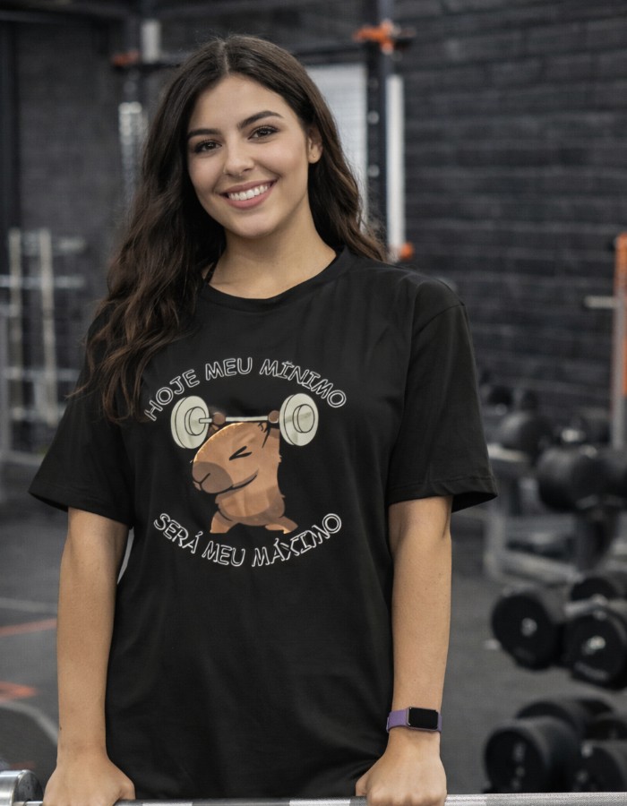 MAX T-SHIRT TREINO CAPIVARA
