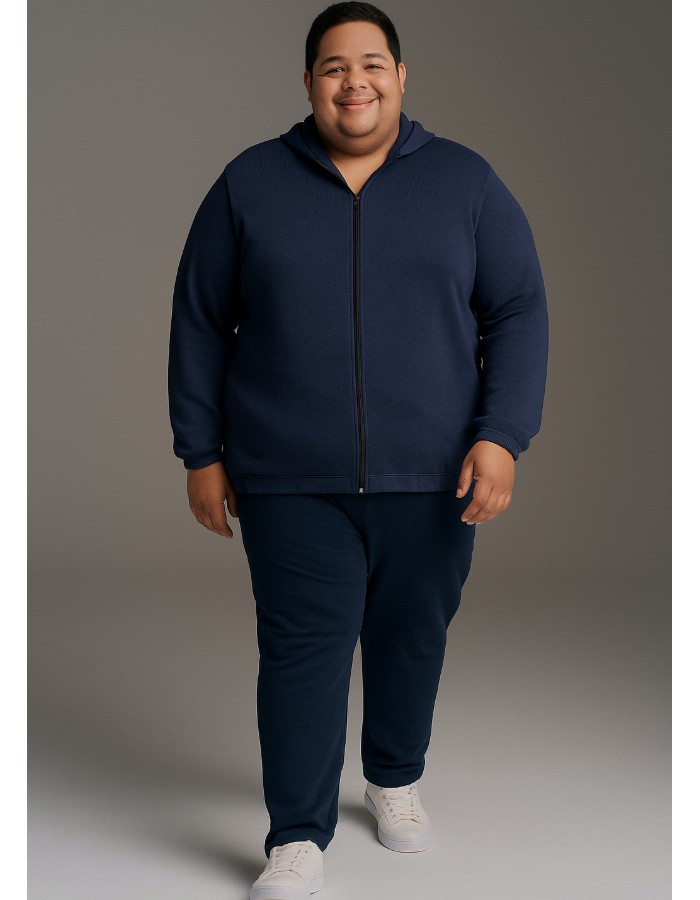 Conjunto Masculino Moletom Plus Size