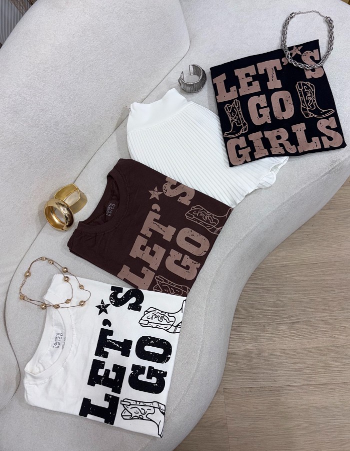 T-SHIRT LET’S GO GIRLS