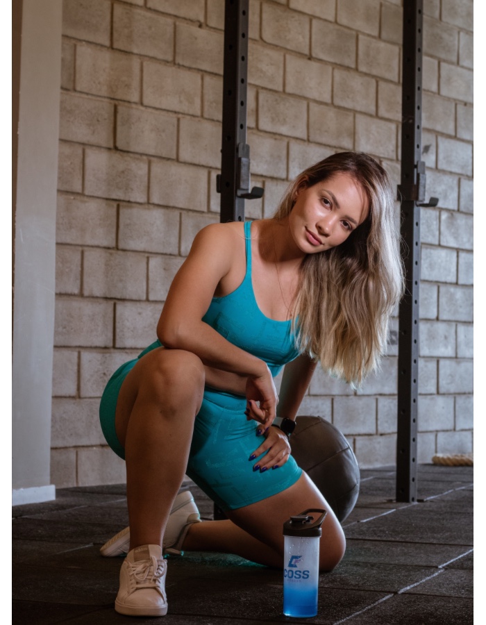 CONJ. SHORT LUIZA COM TOP CRUZADO