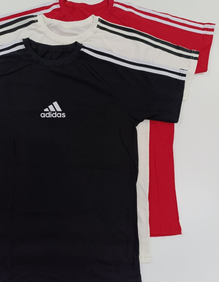 camisa adidas em malha de algodao