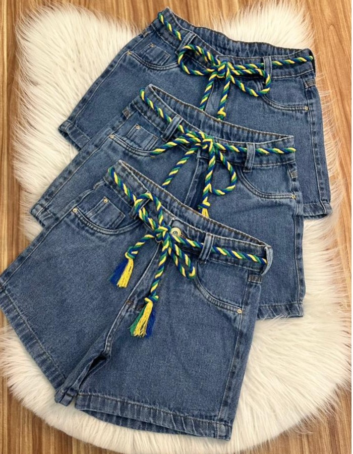 SHORT CINTO DE CORDÃO DO BRASIL