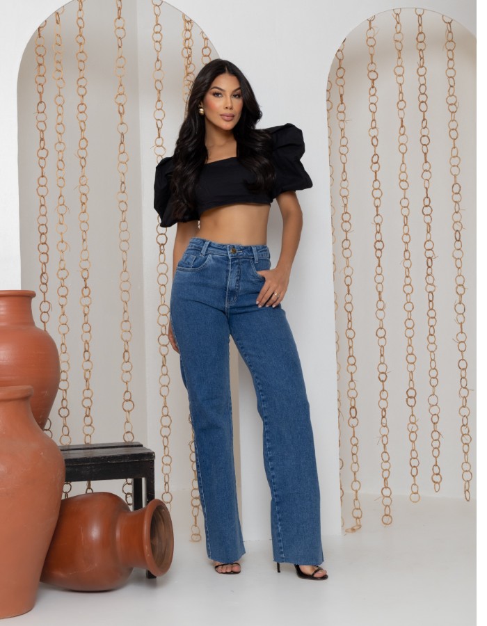 CALÇA WIDLEG LYCRA BARRA DESF. 