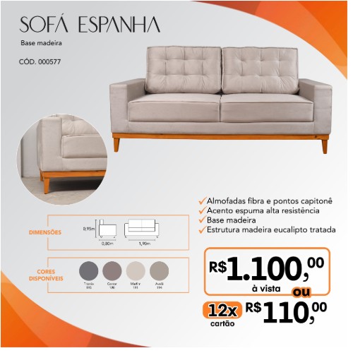Sofá Espanha