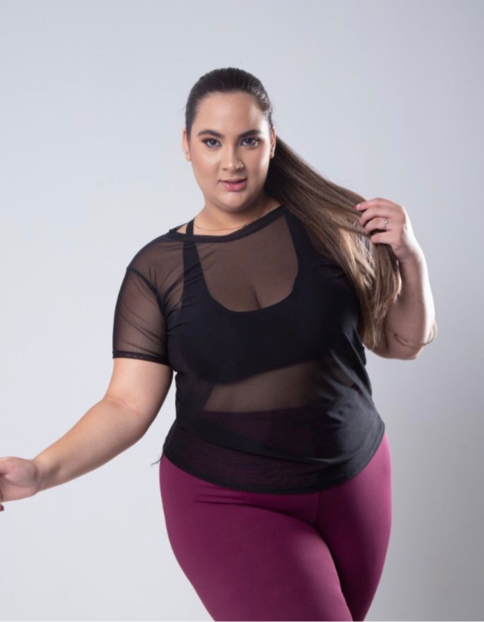 BLUSA TULE PLUS (SOLICITE CORES)