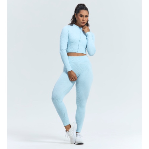 CONJUNTO DE CALÇA c/ MANGA CANELADO PREMIUM Manga longa