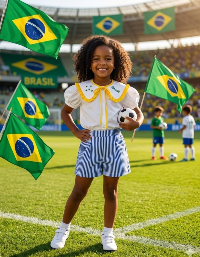 CONJUNTO TAINÁ - (SEGUNDA EDIÇÃO COPA 2026) - PRÉ VENDA PARA O ENVIO NO DIA 24.04.2026