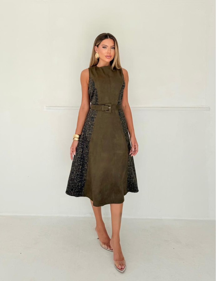 VESTIDO ONÇA