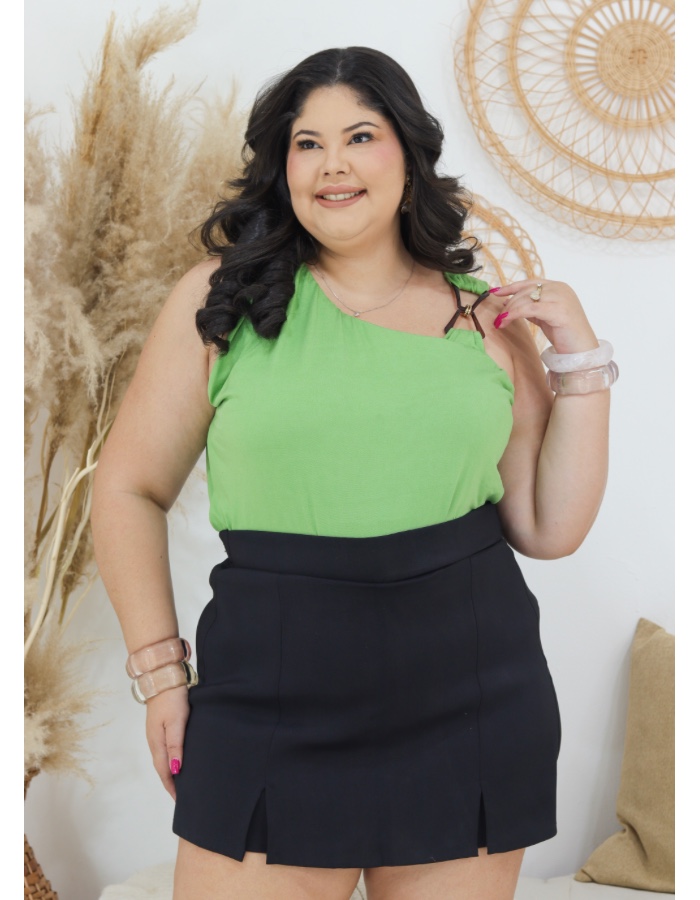 Blusa fivela orgânica 