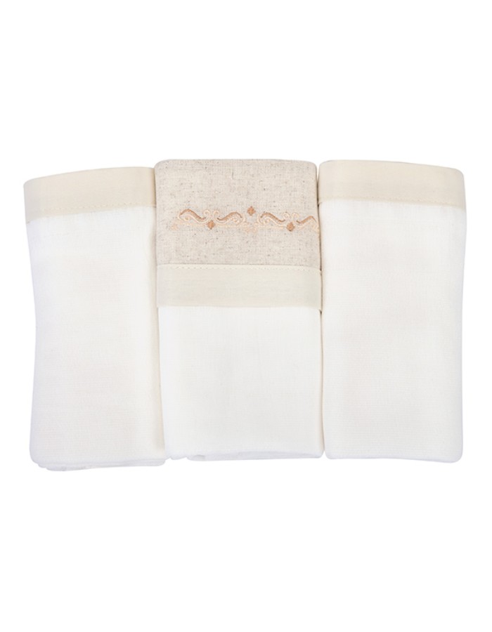 FRALDA CORES C/BAINHA 3UNIDADES 70CMX68CM MINASREY