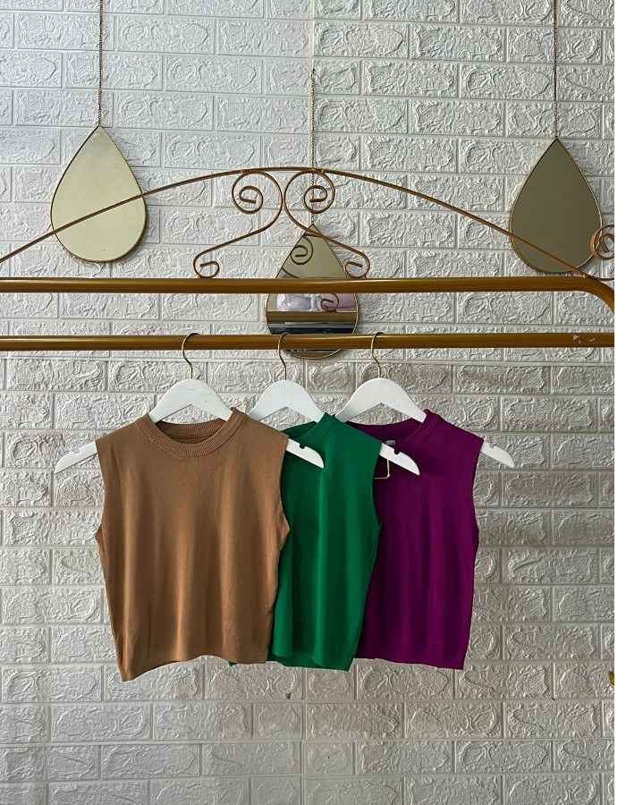 REGATA TRICO MODAL SEMI CROPPED