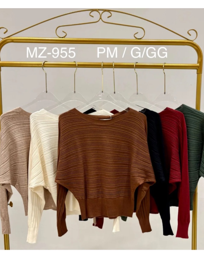 Blusa modal canelada 
