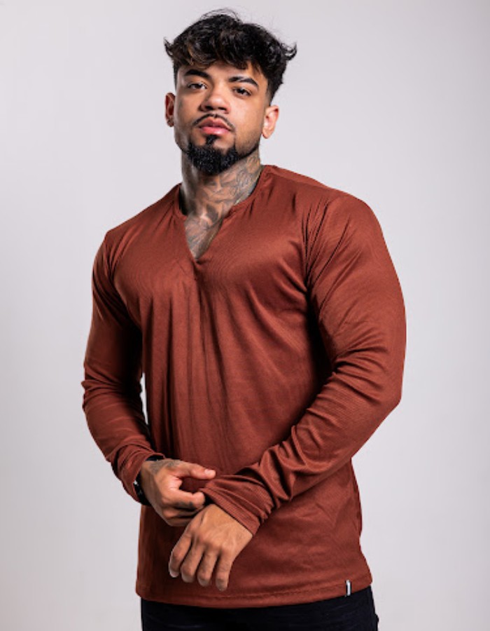 CAMISA ATTITUDE Manga Longa