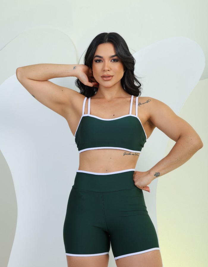 Conjunto short e top