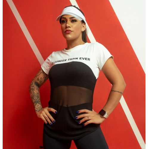 BLUSA EM TULE RUNNINIG