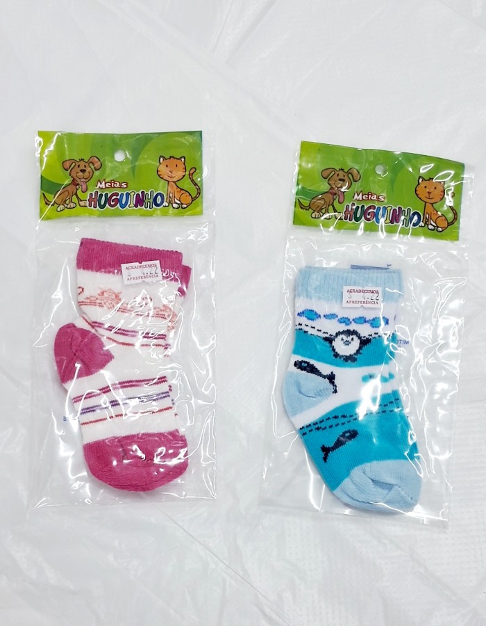 MEIA TAMANHO DO 16 AO 18 HUGUINHO 