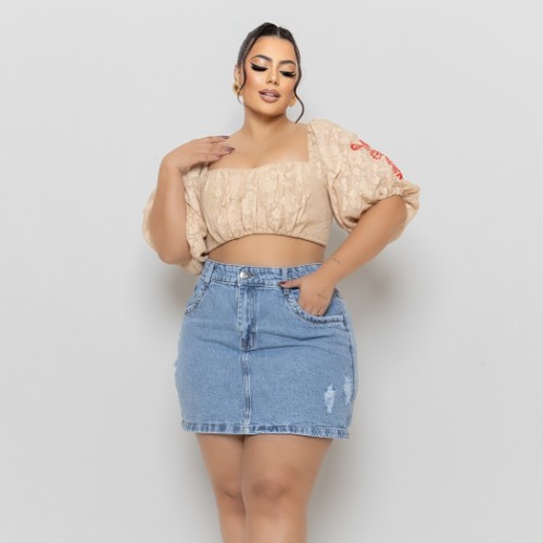 MINI SAIA 100% MARMORIZADA DETONADA